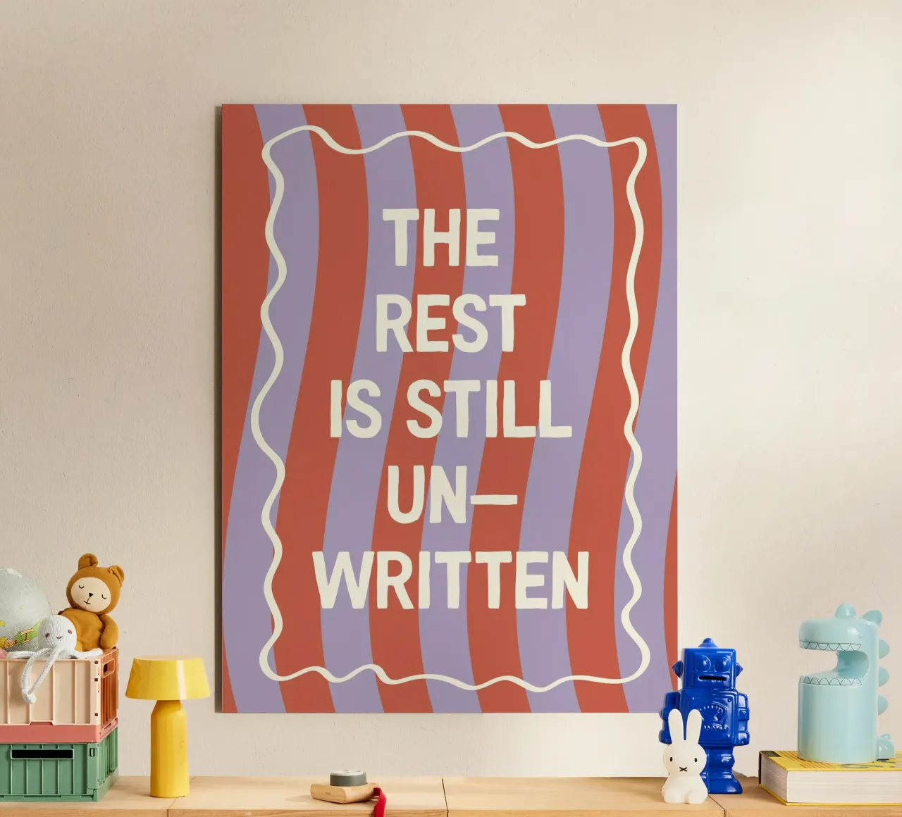 The Rest Is Still Unwritten alluminio dibond da The Native State