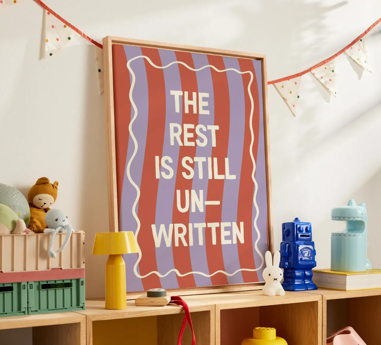 The Rest Is Still Unwritten Leinwand von The Native State
