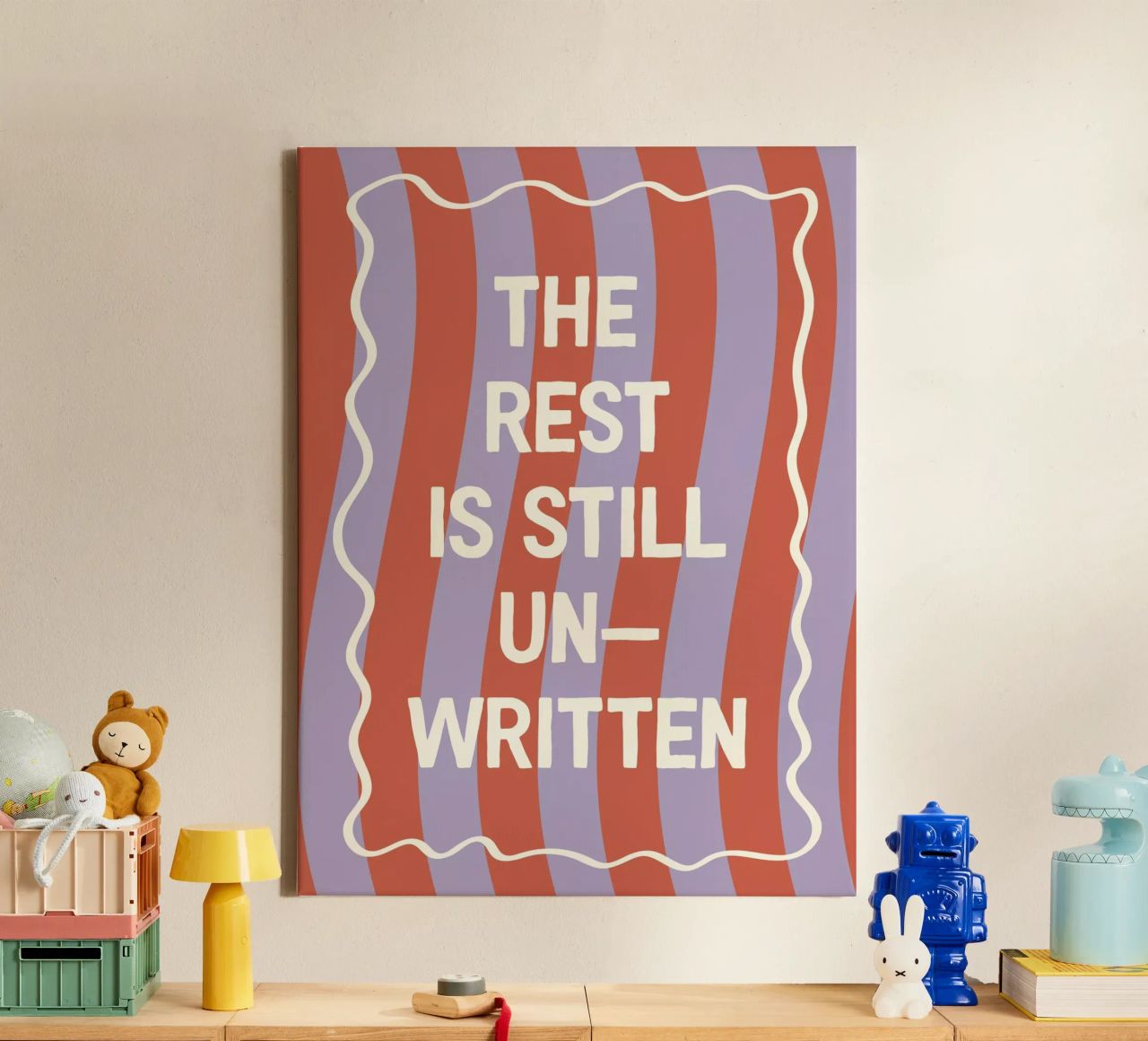 The Rest Is Still Unwritten canvas by The Native State