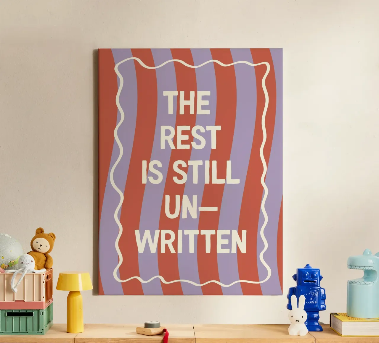 The Rest Is Still Unwritten Leinwand von The Native State
