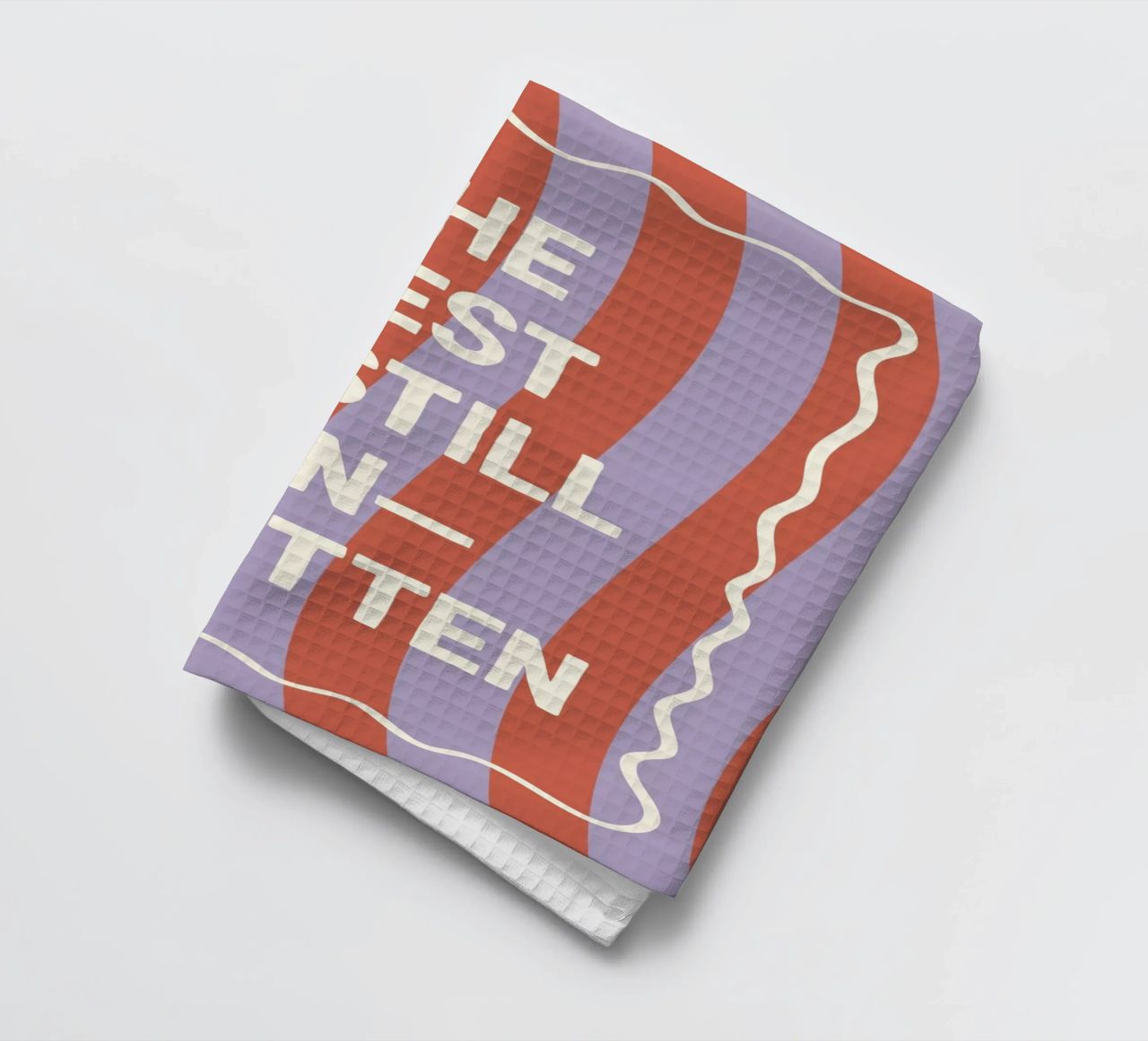 The Rest Is Still Unwritten tea towel by The Native State