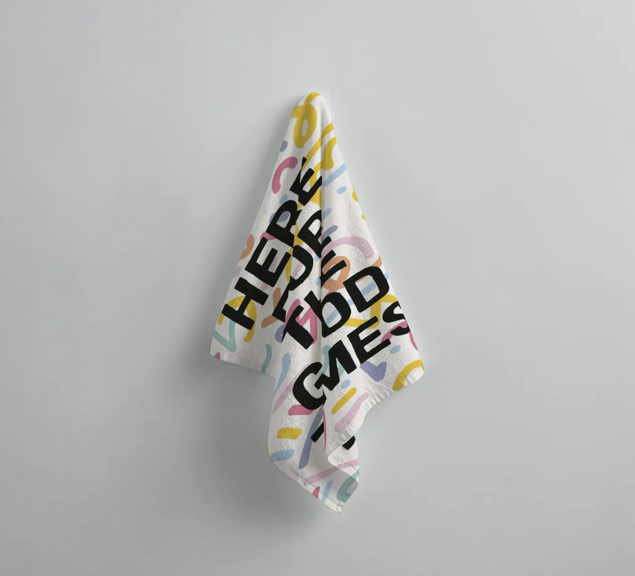Here For The Good Times towel by The Native State