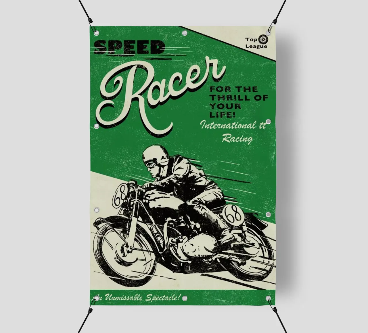 Speed Racer telo in pvc da Rocket68