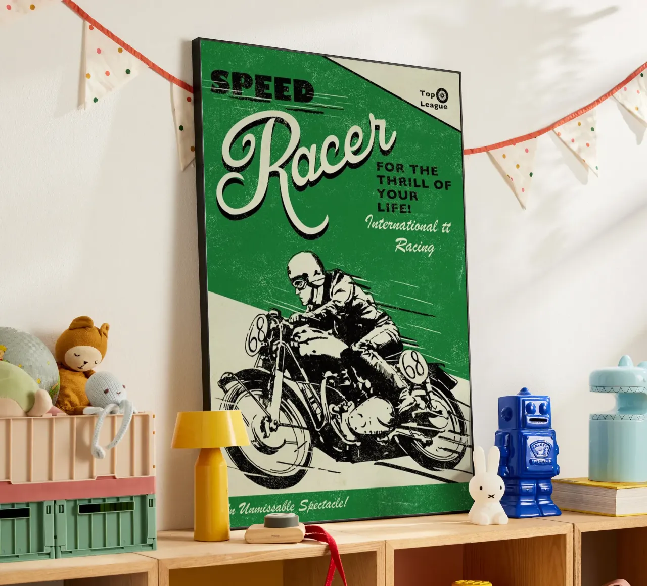 Speed Racer alluminio dibond da Rocket68