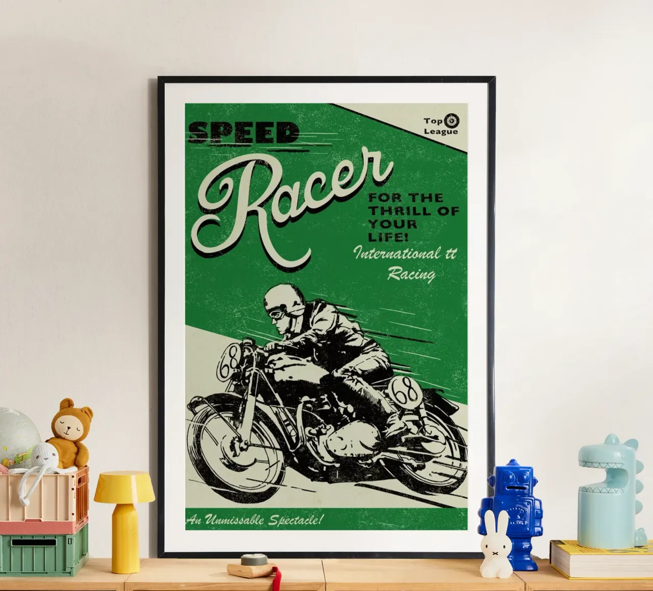 Speed Racer carta hahnemühle da Rocket68