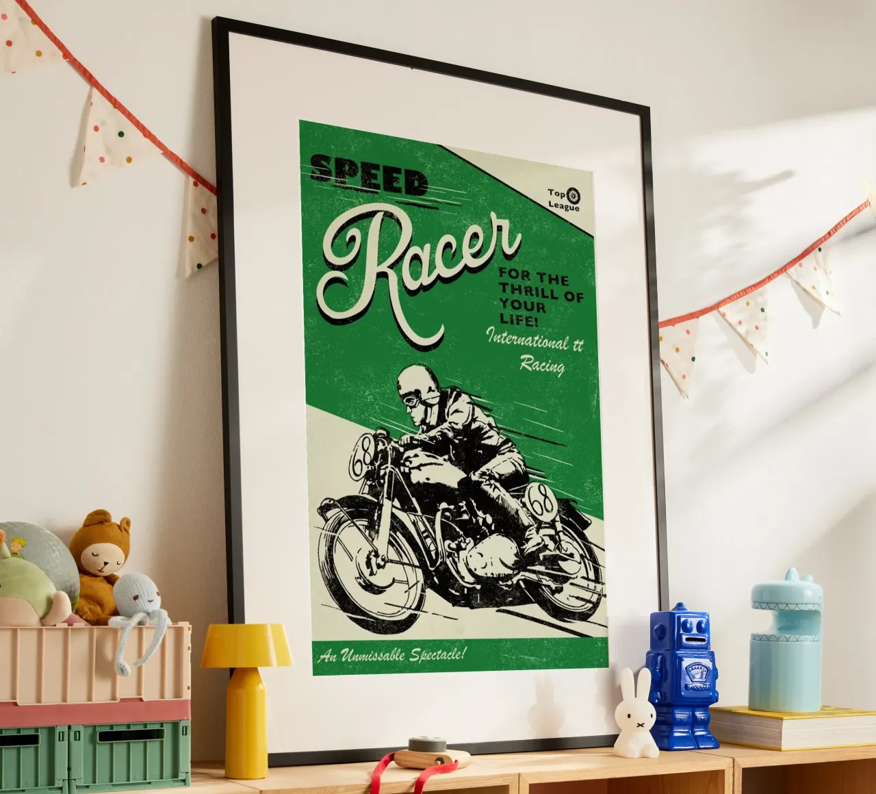 Speed Racer carta hahnemühle da Rocket68