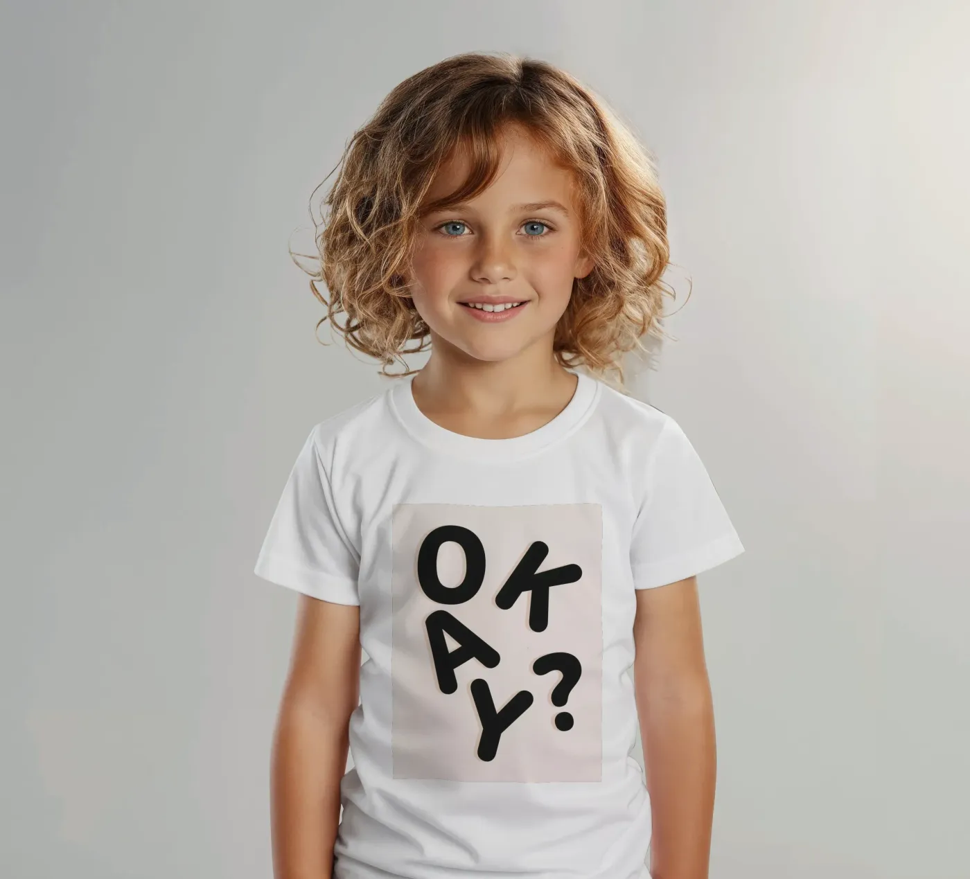 Okay? t-shirt bambini da The Native State
