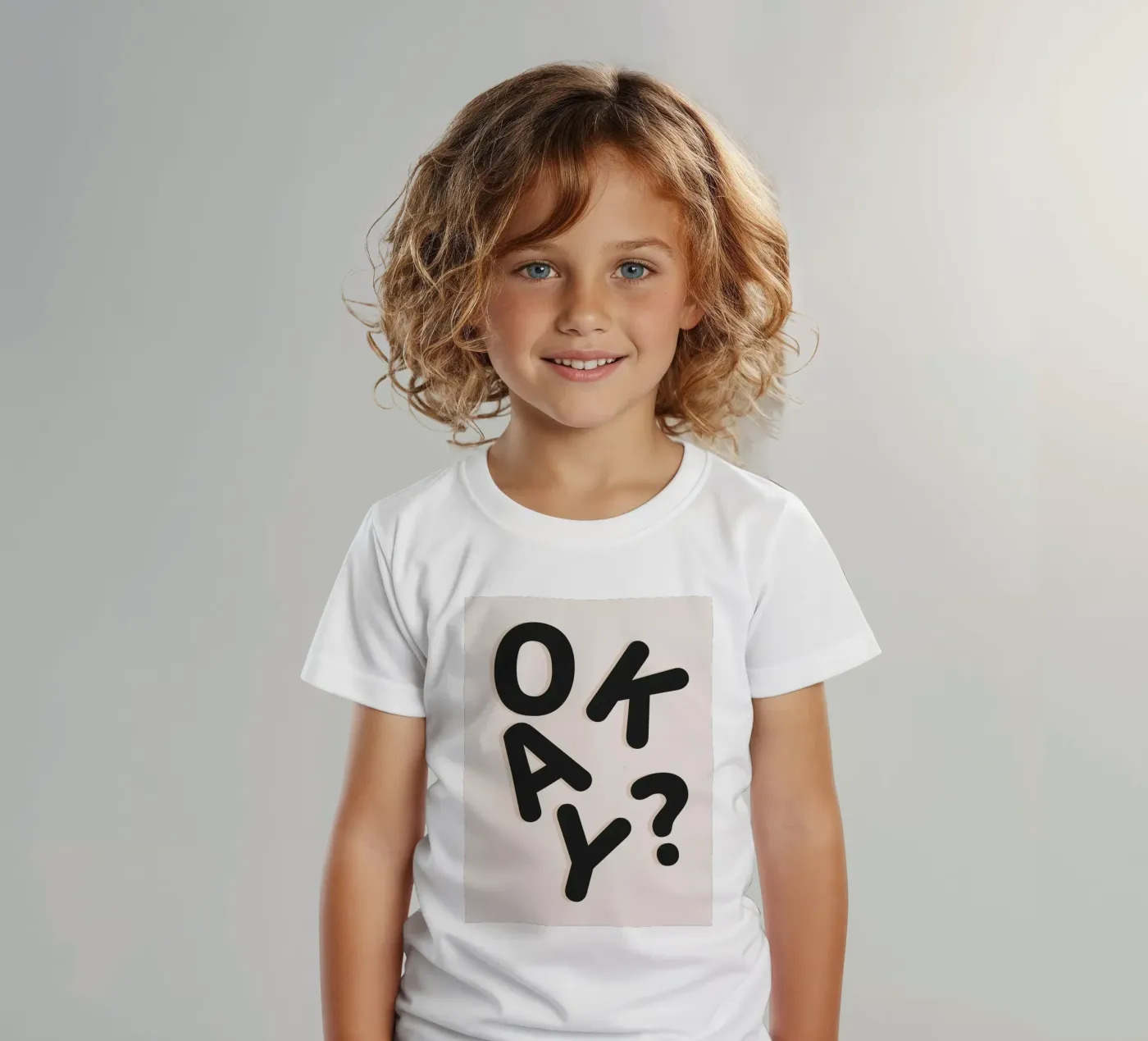 Okay? t-shirt bambini da The Native State
