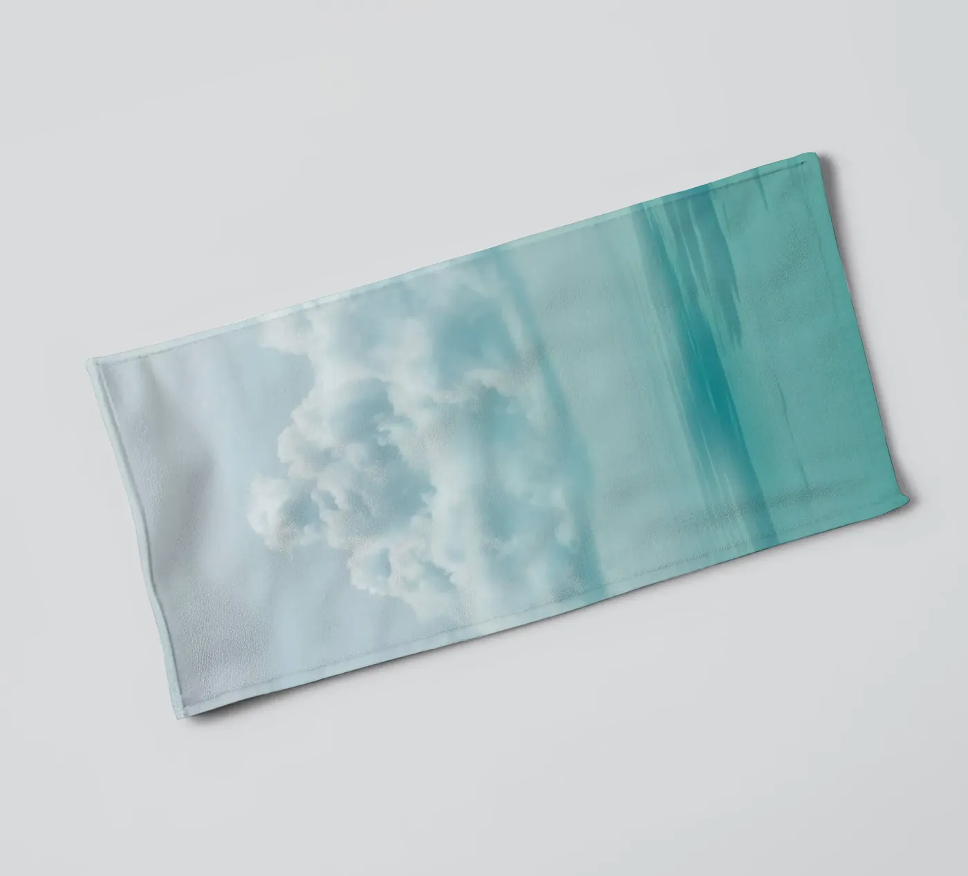 blue cloud towel by marty