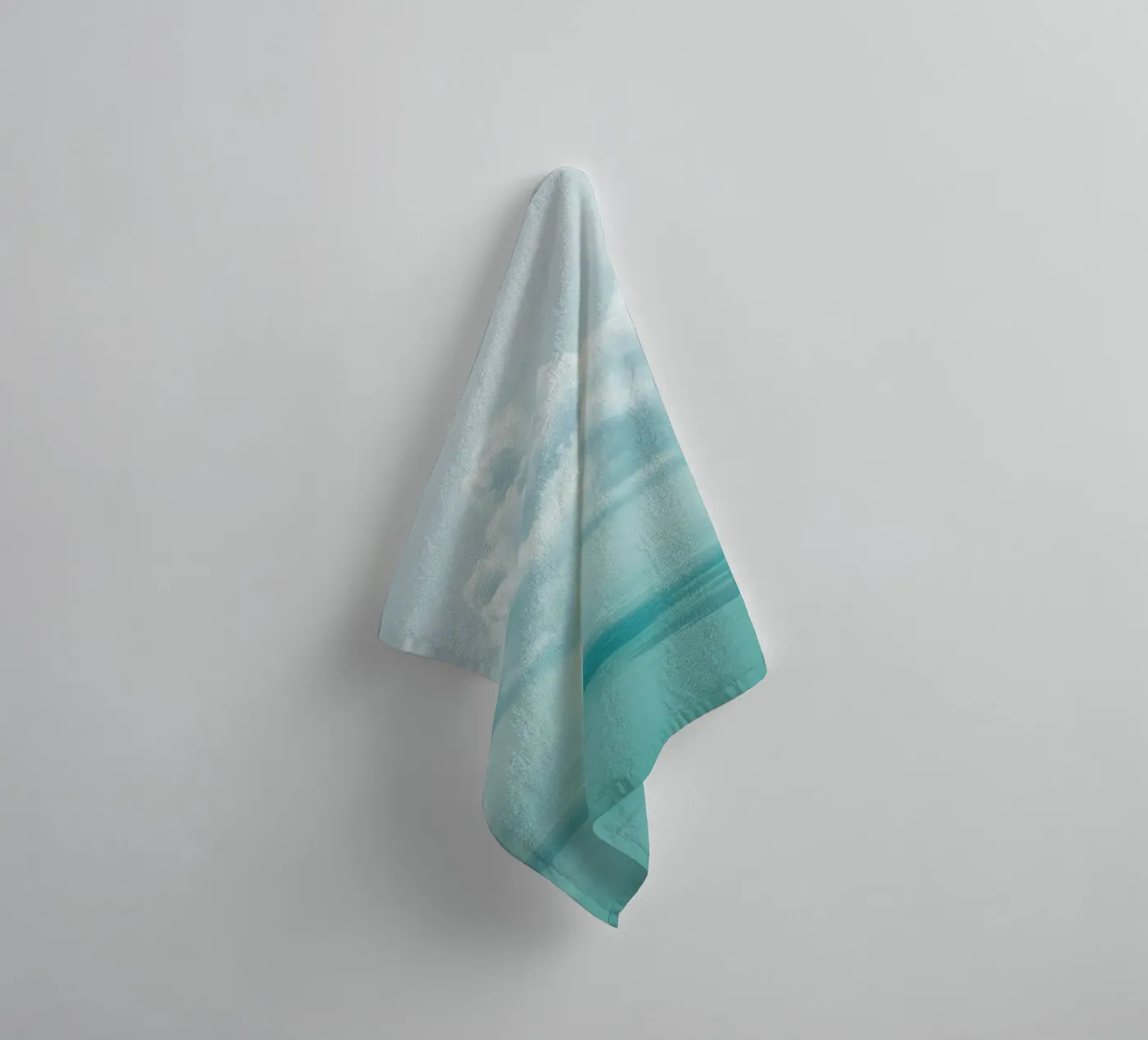 blue cloud towel by marty