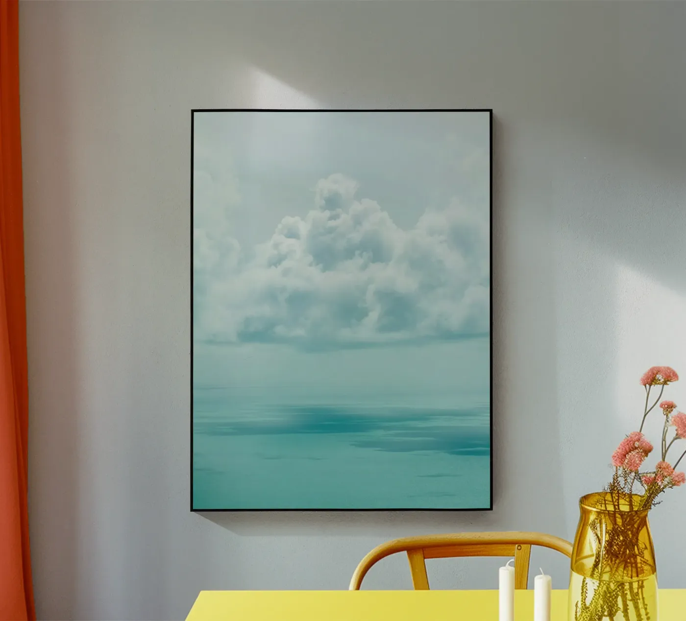blue cloud plexiglass da marty