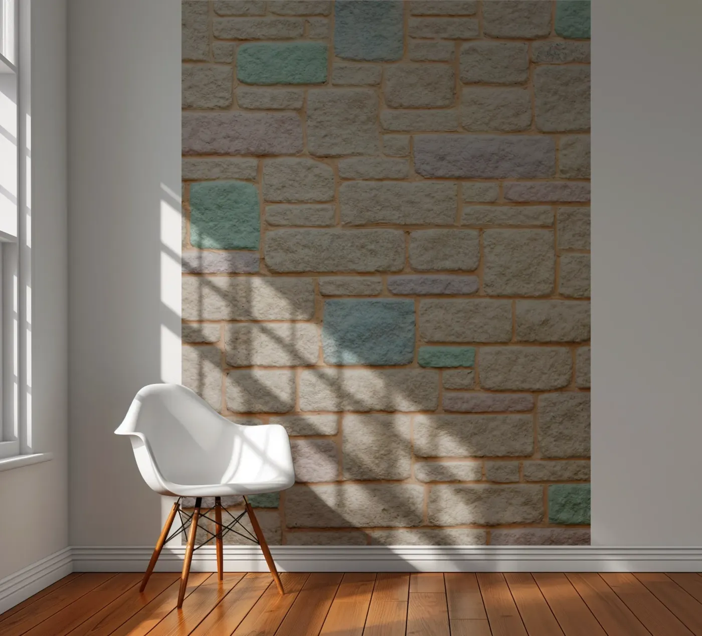 shape the square fotobehang van marty