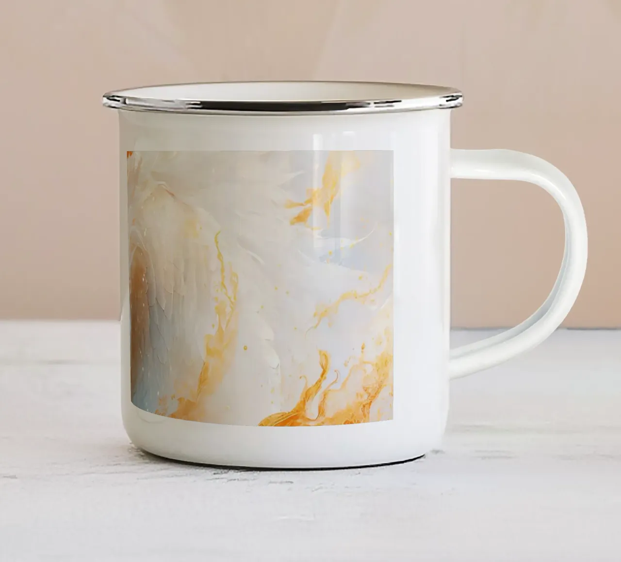 Dragon tazza in smalto da Théïa's Fantasia World