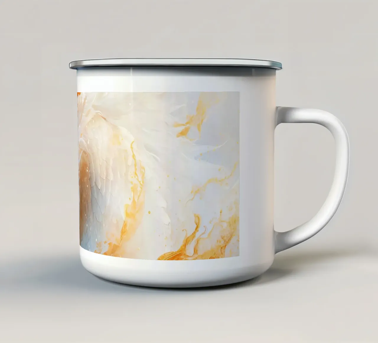 Dragon tazza in smalto da Théïa's Fantasia World