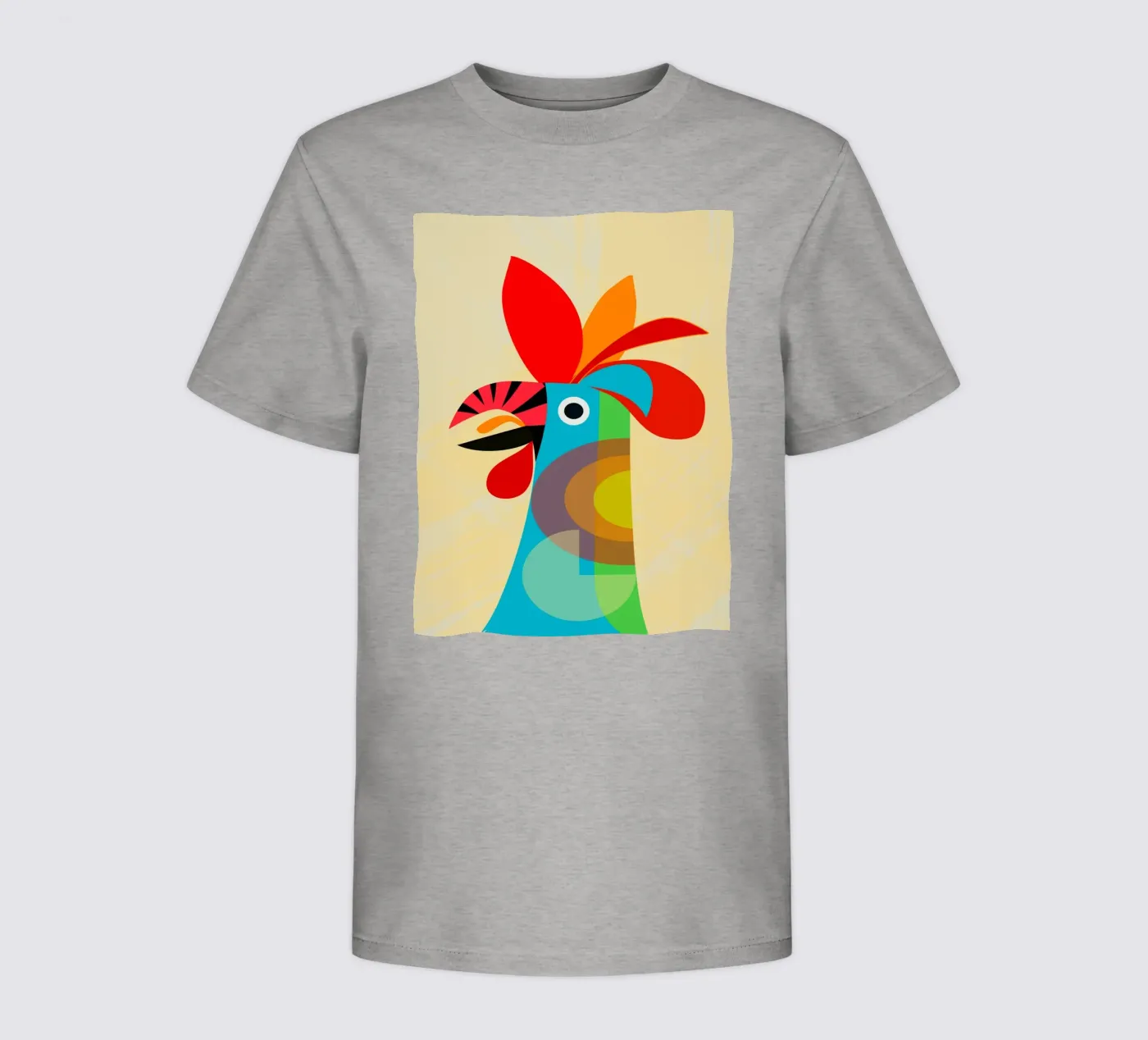 Rooster kinder t-shirt van MirimoDesign