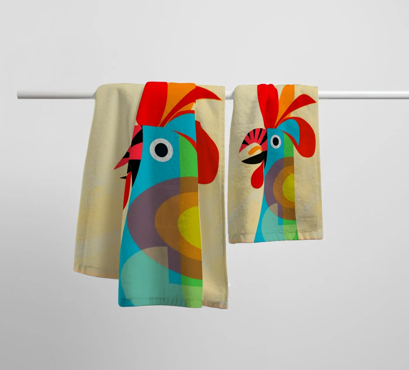 Timetable towel by MirimoDesign