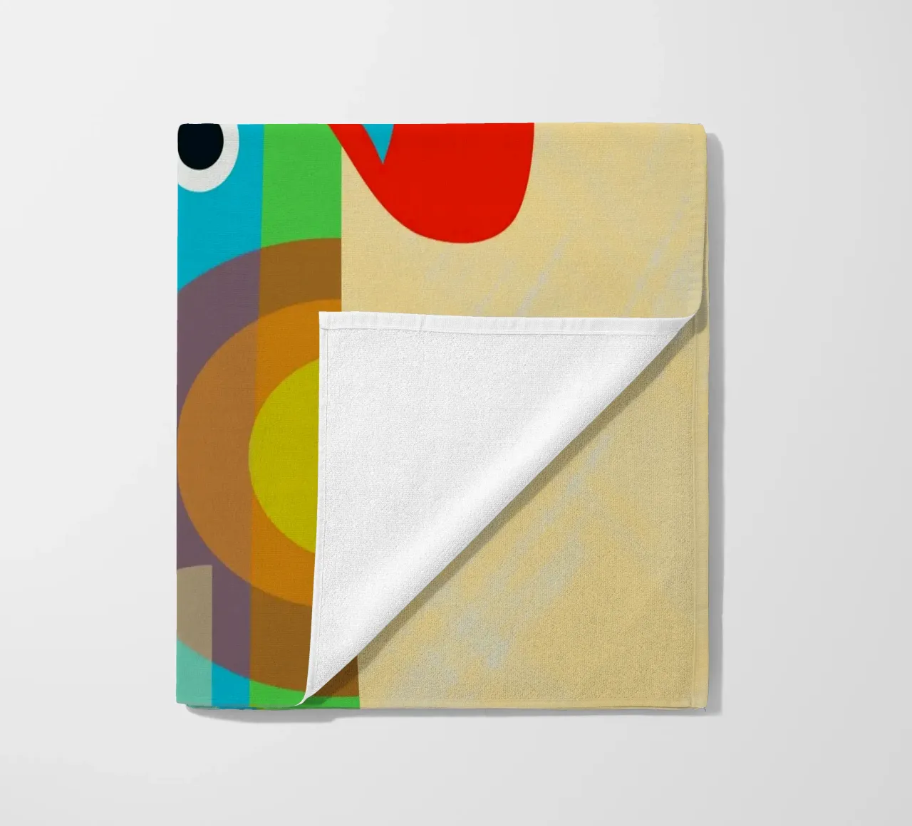 Rooster strandhanddoek van MirimoDesign