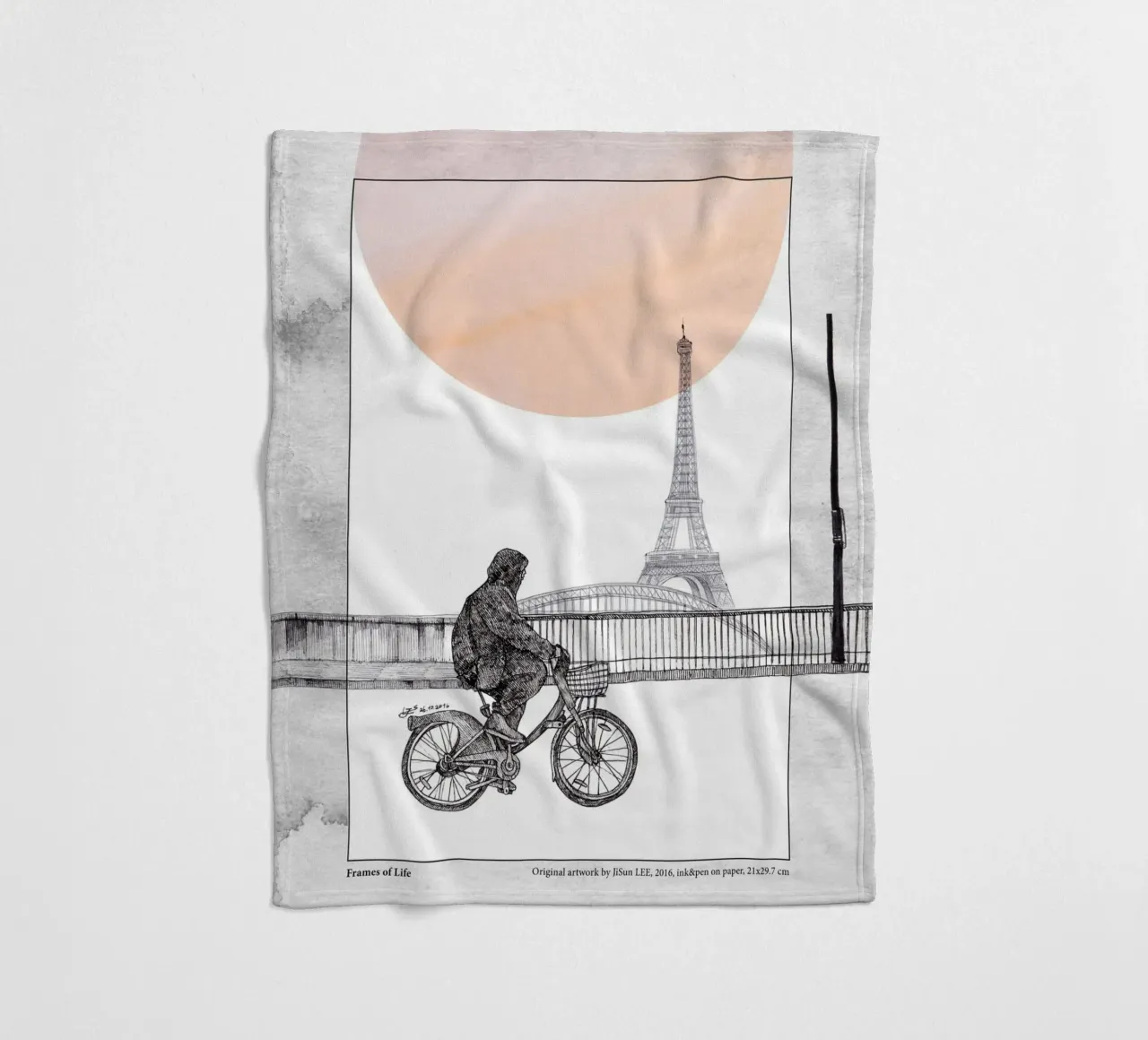 Frames of Life - 1 coperta in pile da artleejisun