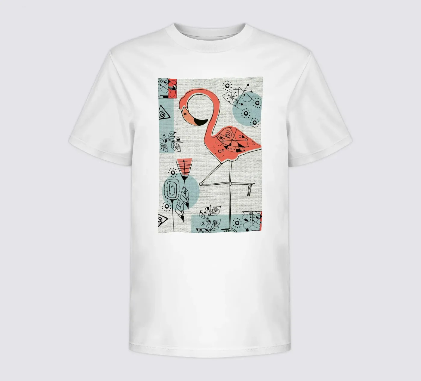 Flamingo 2 kinder t-shirt van Rocket68
