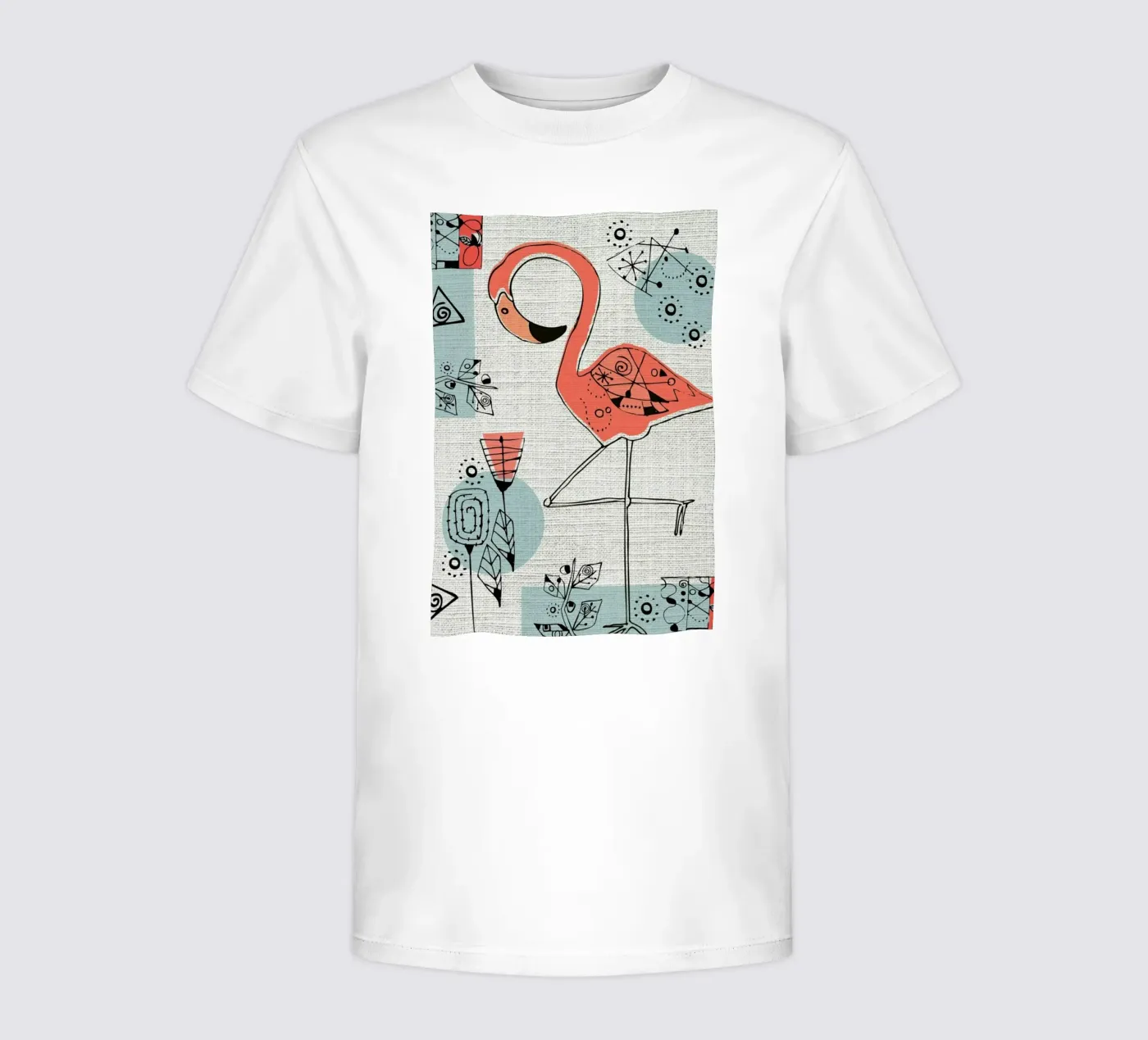 Flamingo 2 kinder t-shirt van Rocket68