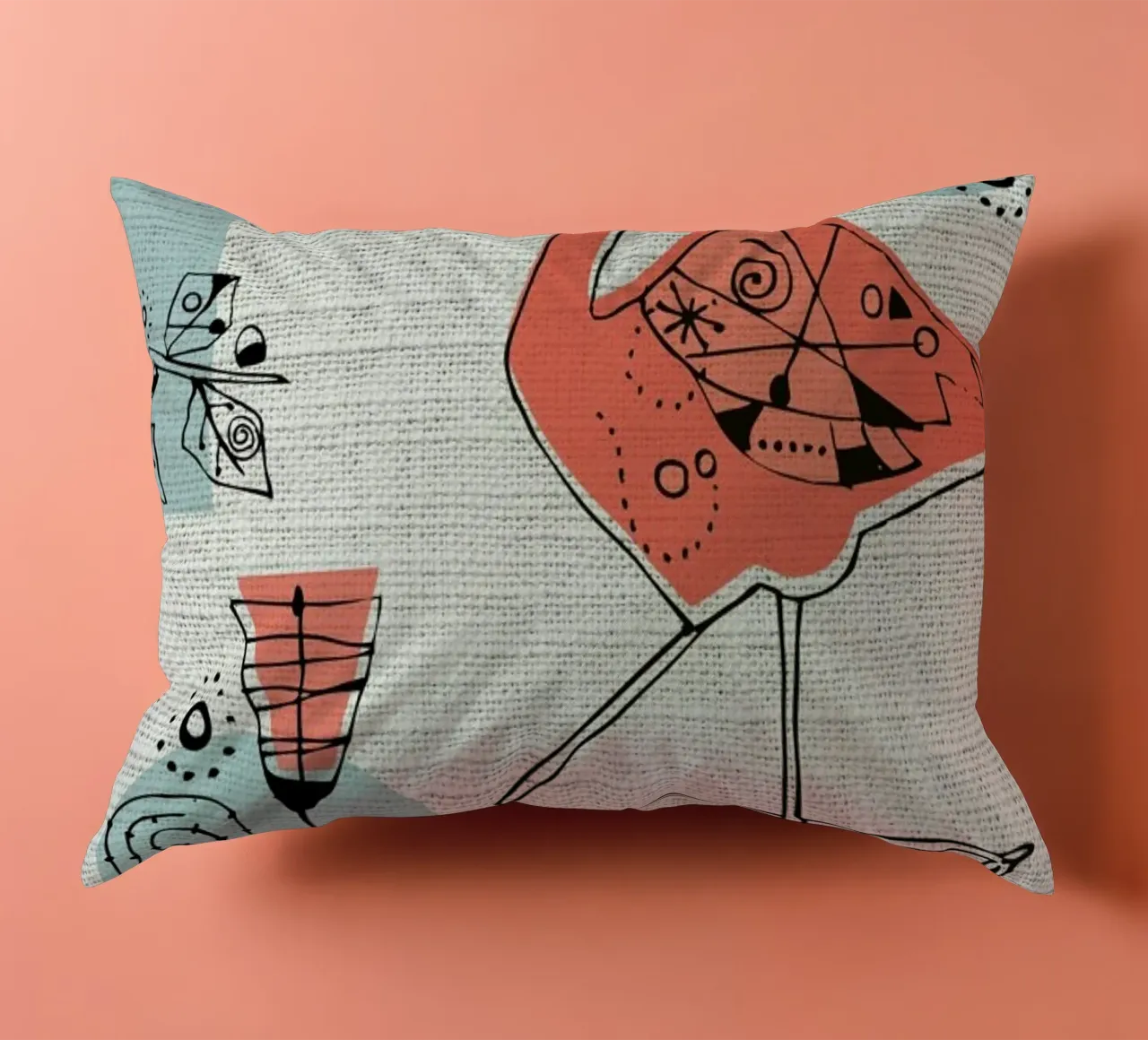 Flamingo 2 cuscino da Rocket68