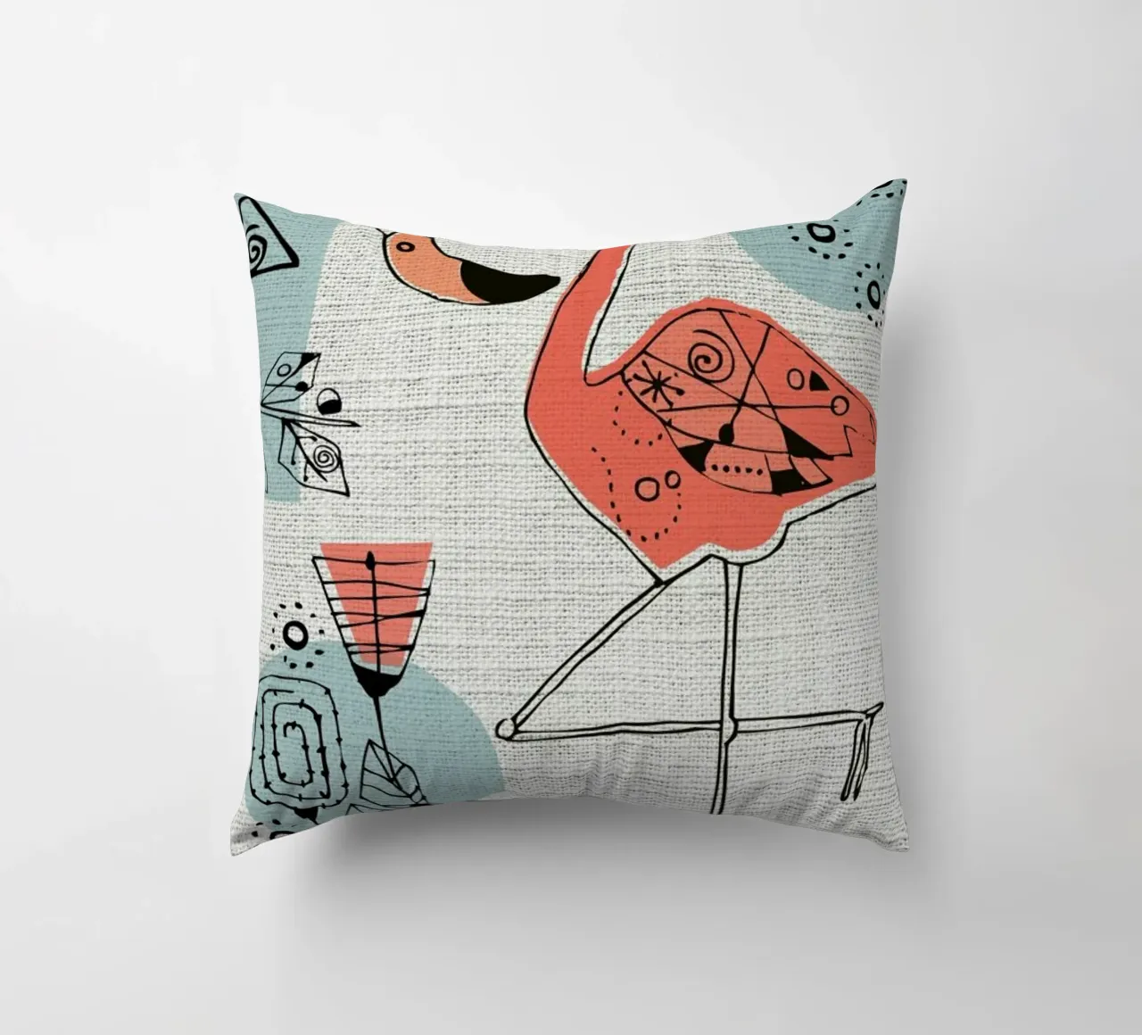 Flamingo 2 cuscino da Rocket68
