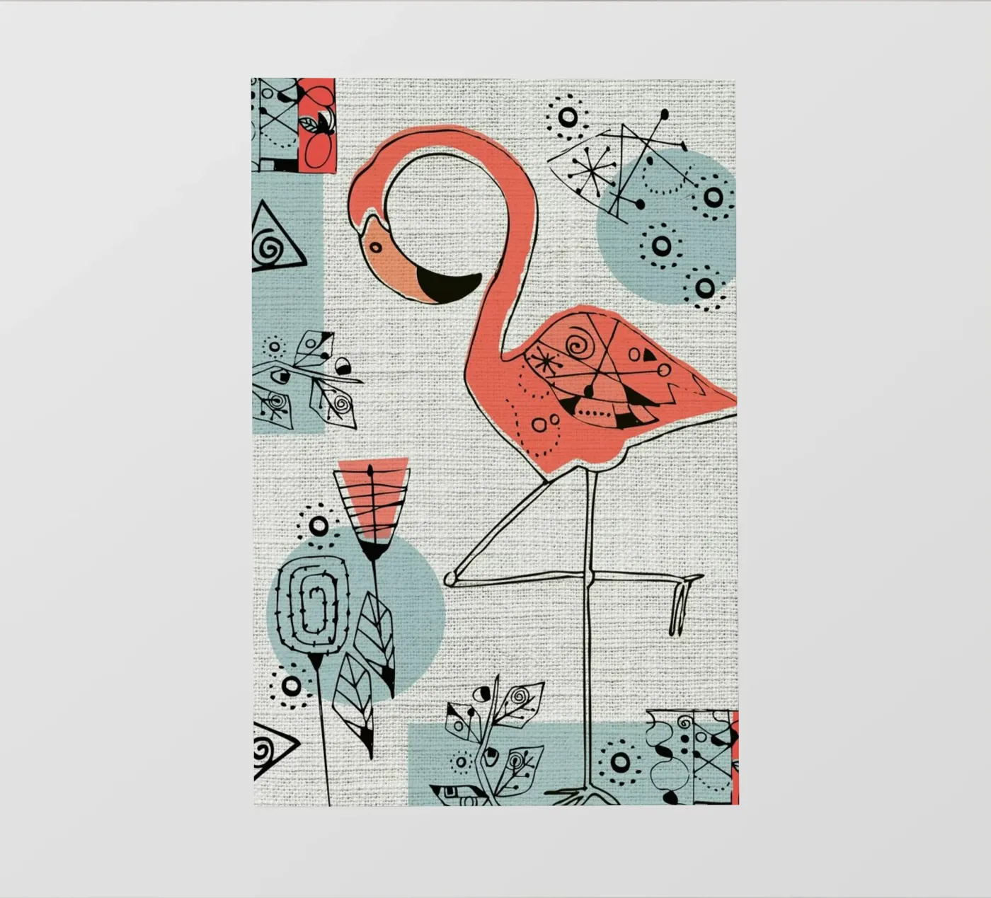 Flamingo 2 pellicola backlit da Rocket68