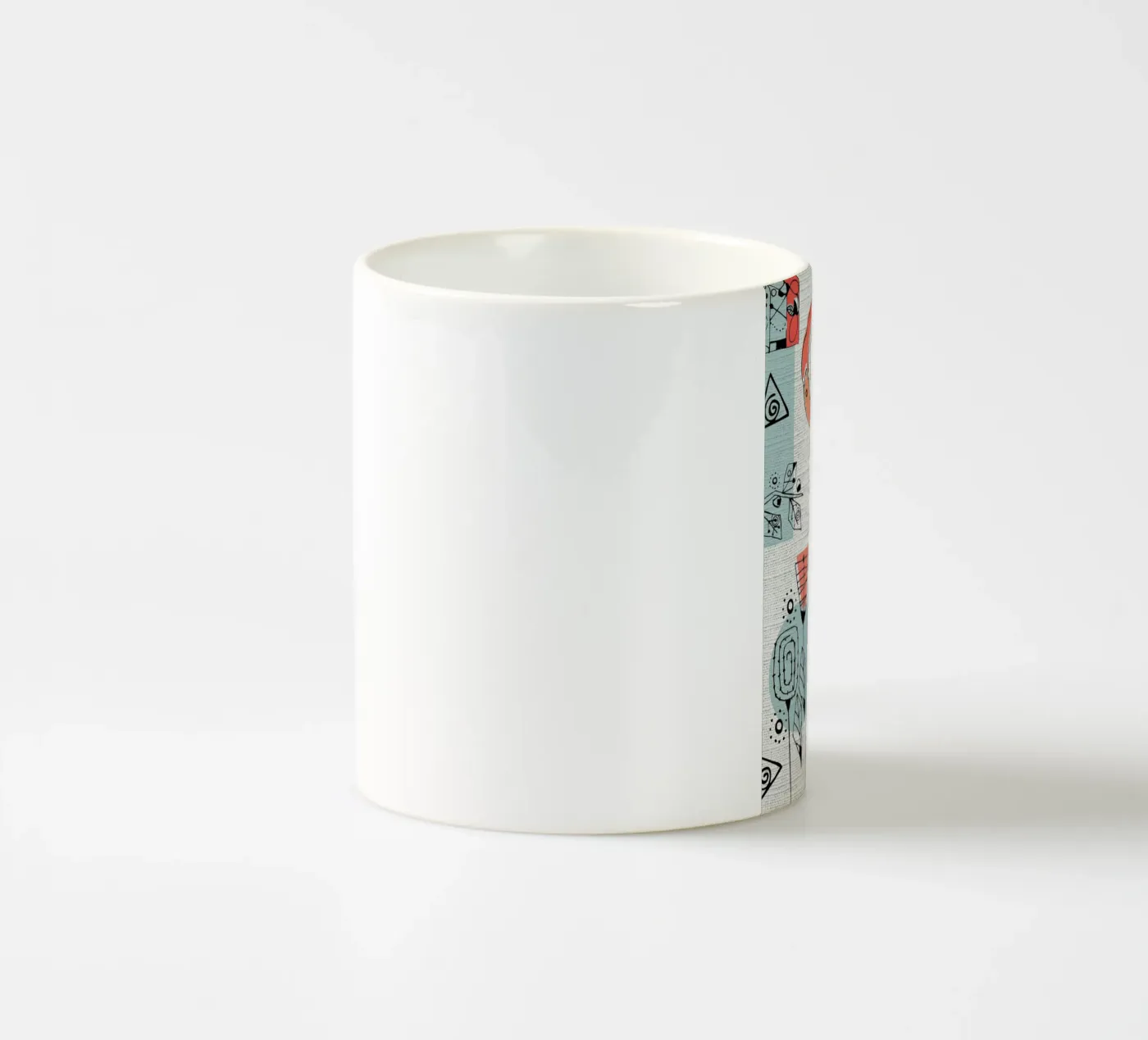 Flamingo 2 Keramik Tasse von Rocket68