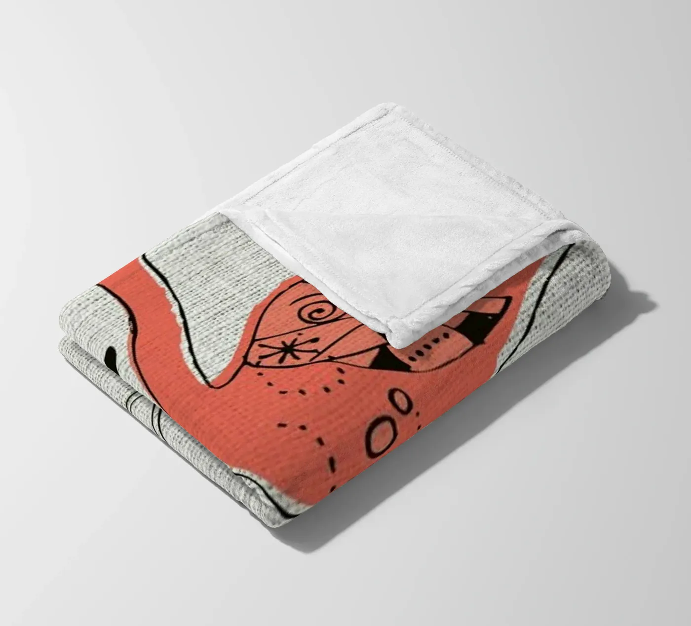 Flamingo 2 Fleecedecke von Rocket68