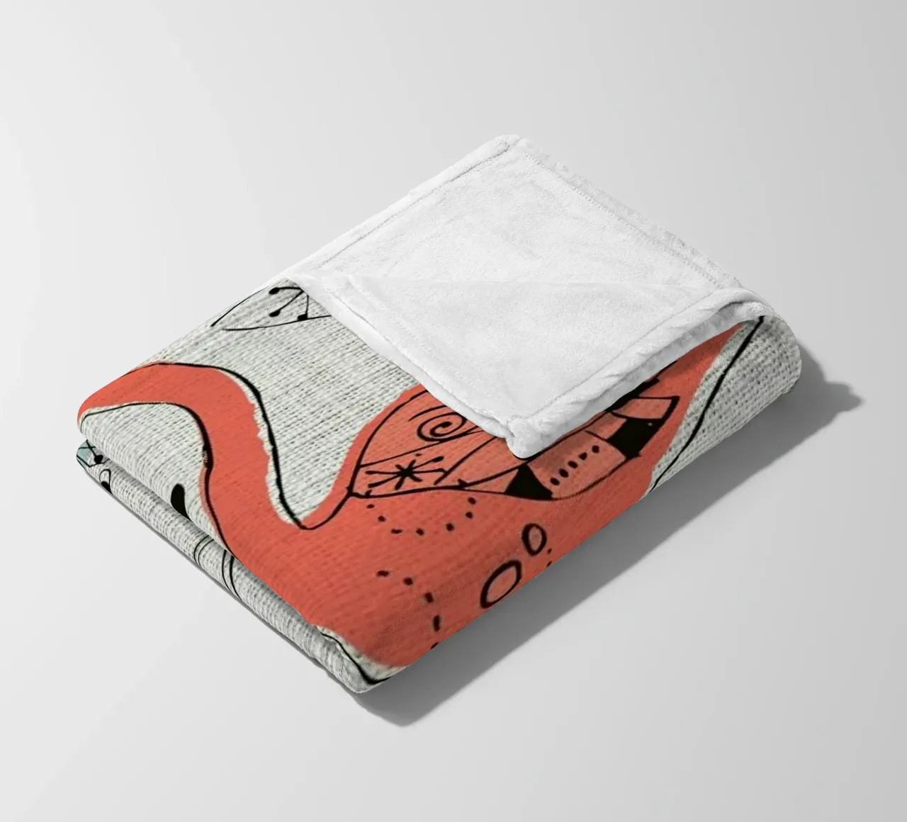 Flamingo 2 coperta in pile da Rocket68