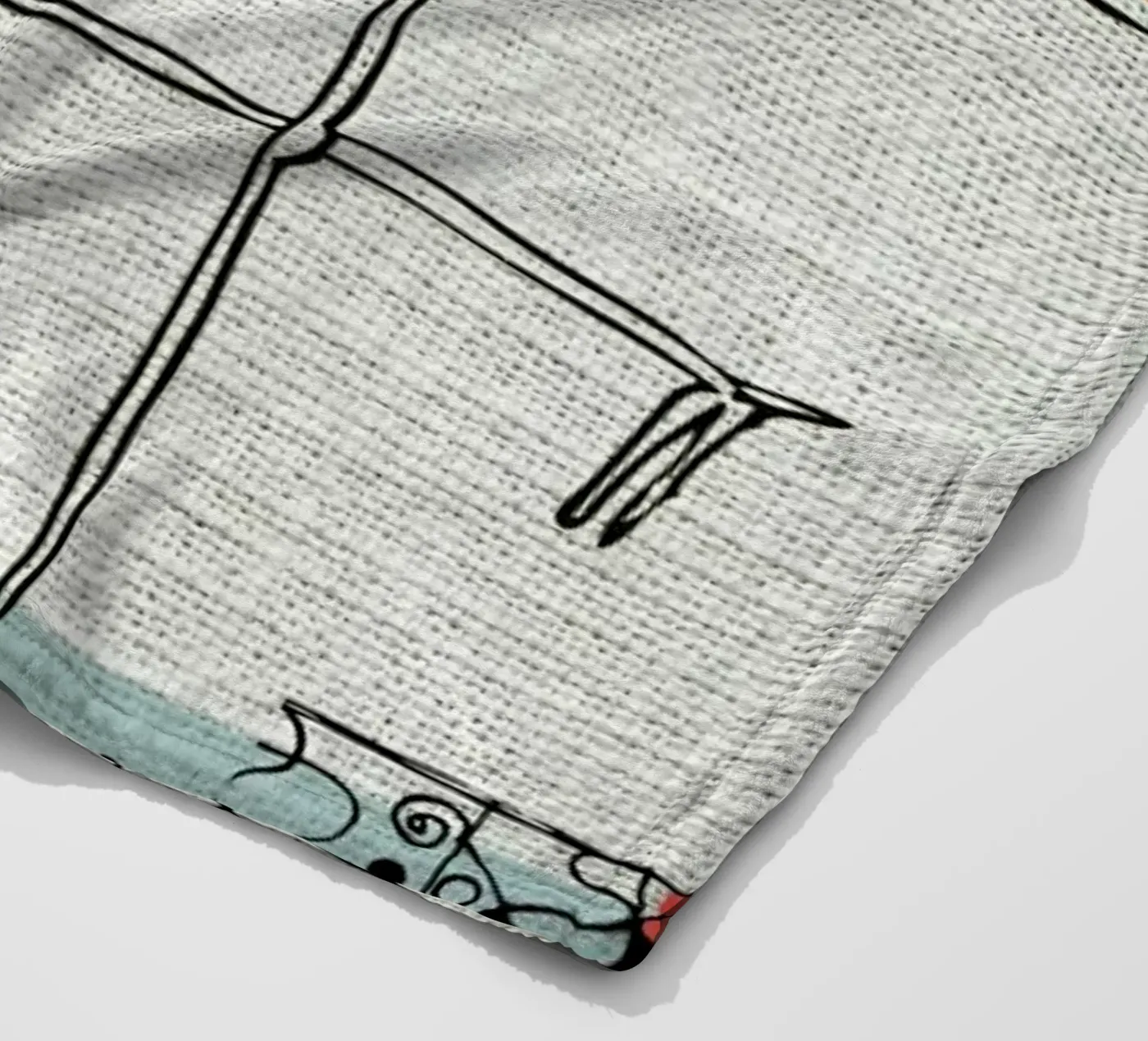 Flamingo 2 Fleecedecke von Rocket68