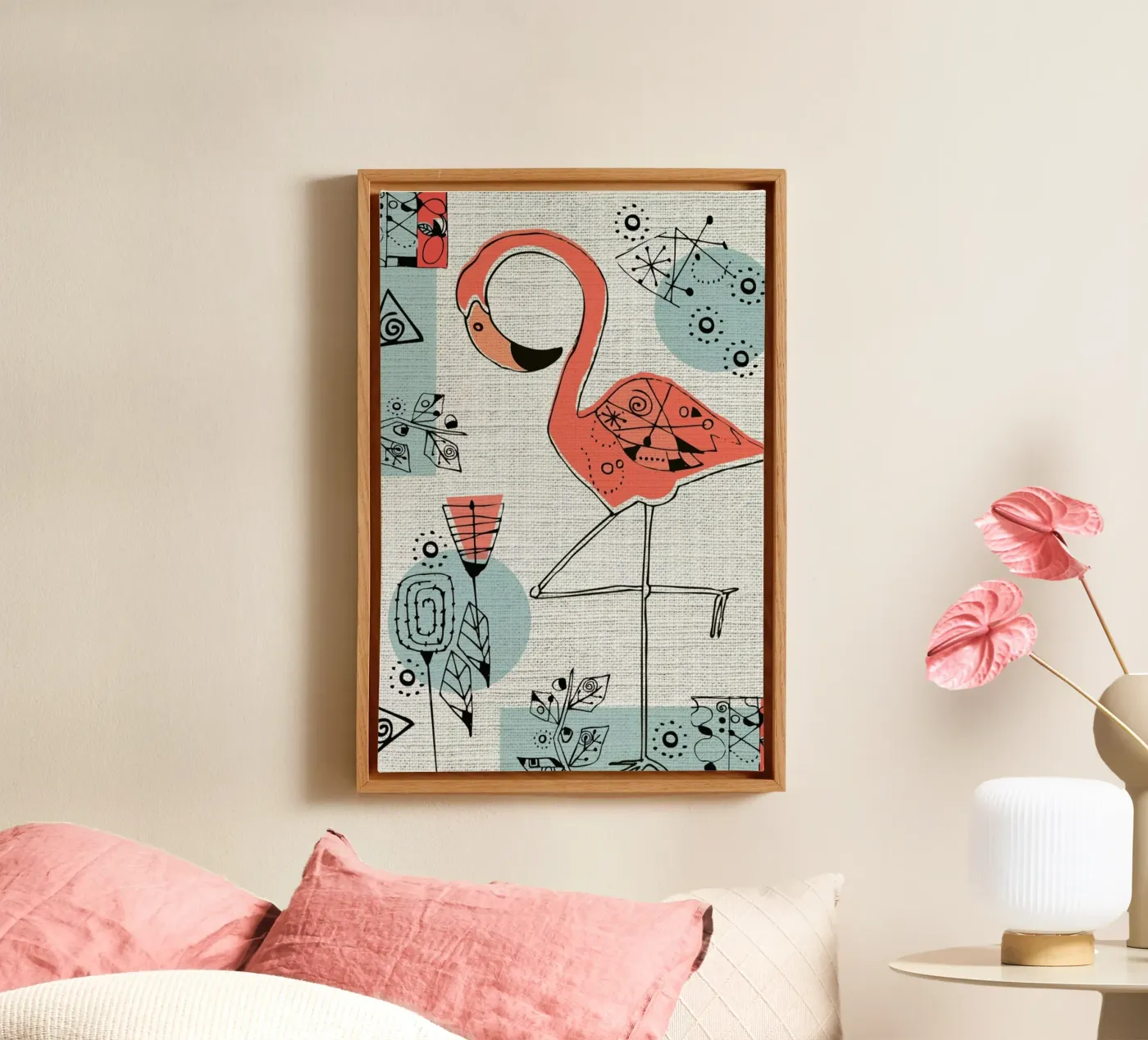Flamingo 2 tela da Rocket68