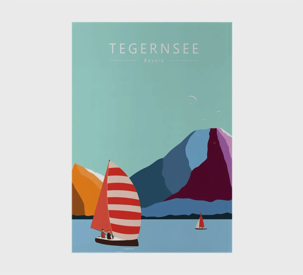 Tegernsee, Bayern notebook by Taimanta