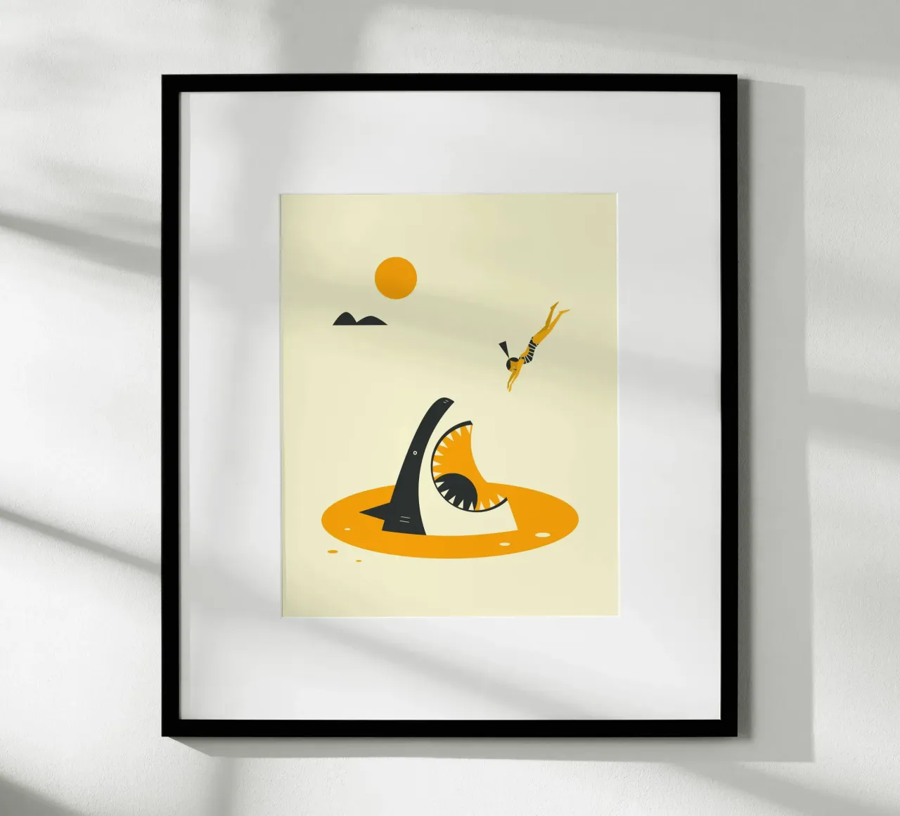 Immersione profonda poster da Jazzberry Blue