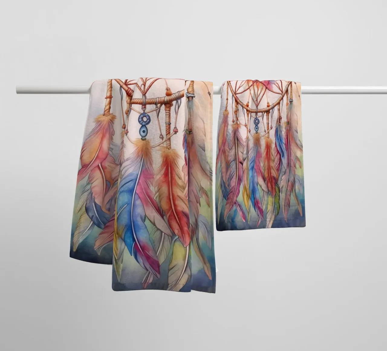 Attrape-rêve asciugamano da bagno da Théïa's Fantasia World