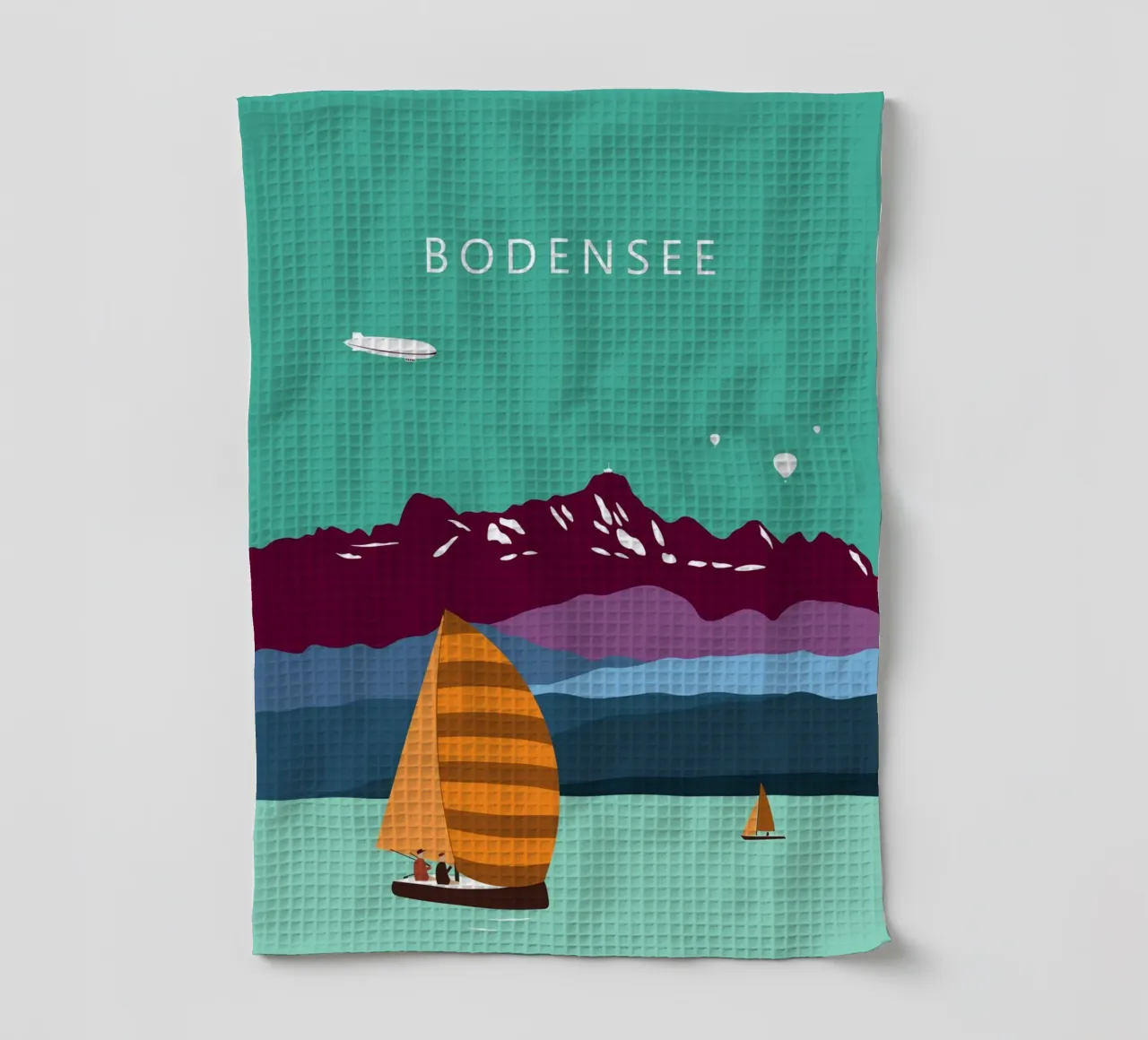 Bodensee, Konstanz, Lindau, Bregenz, Friedrichshafen, Säntis canovaccio da cucina da Taimanta