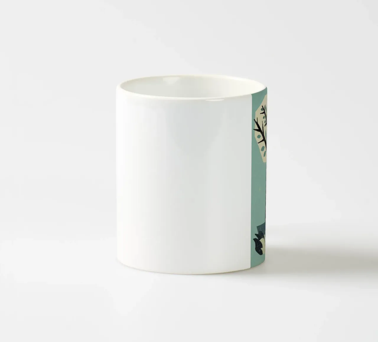 Dog and Squirrel tazza in ceramica da Rocket68