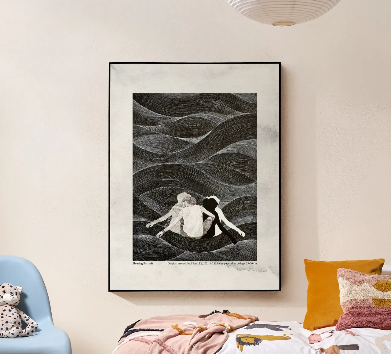 Floating Portrait - 2 plexiglass da artleejisun