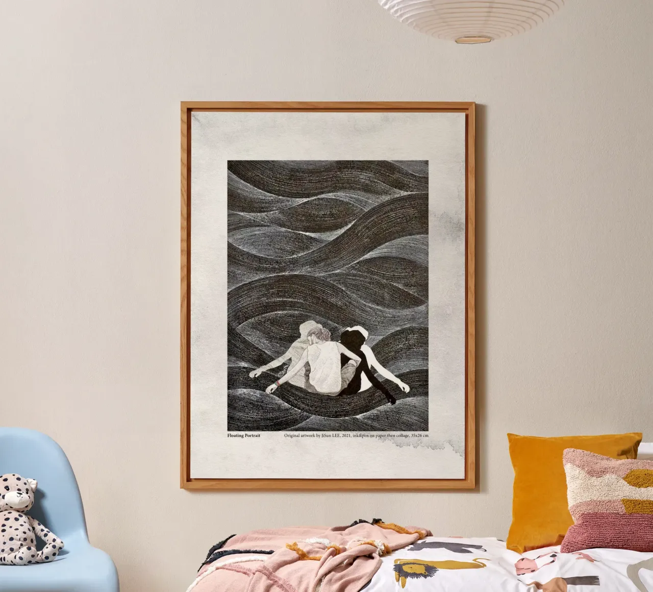 Floating Portrait - 2 alluminio dibond da artleejisun