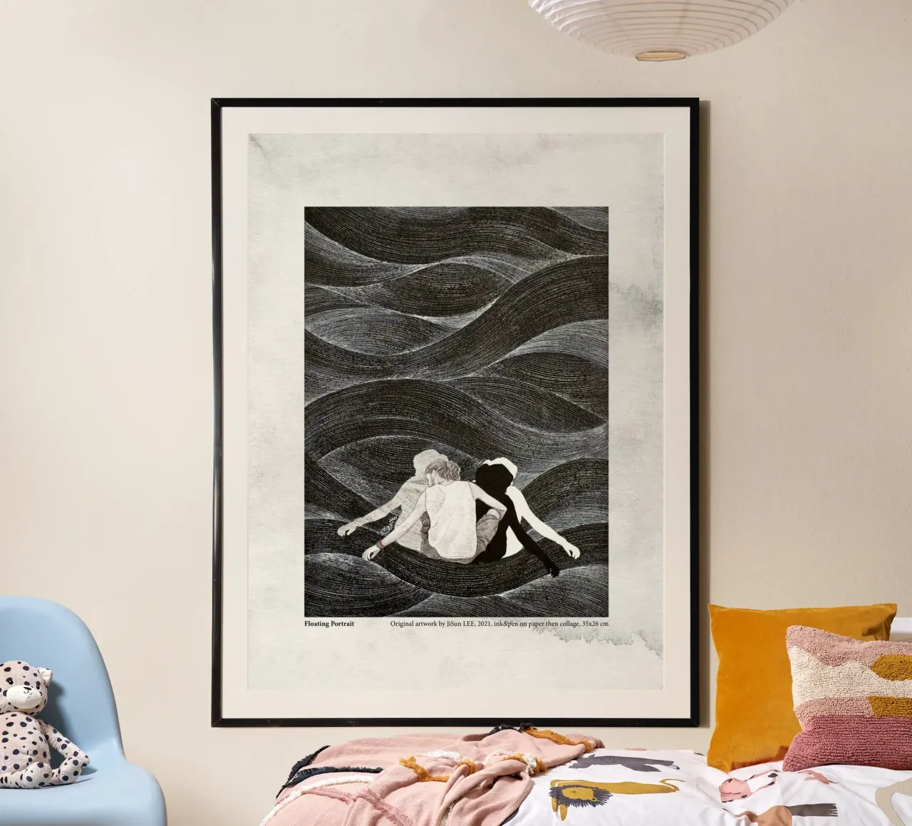 Floating Portrait - 2 poster da artleejisun