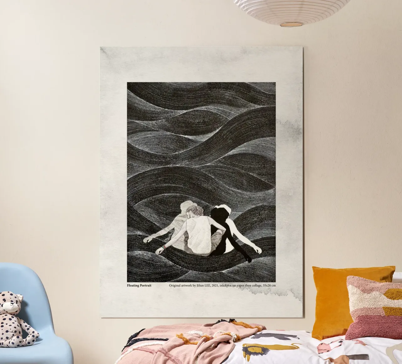 Floating Portrait - 2 poster da artleejisun