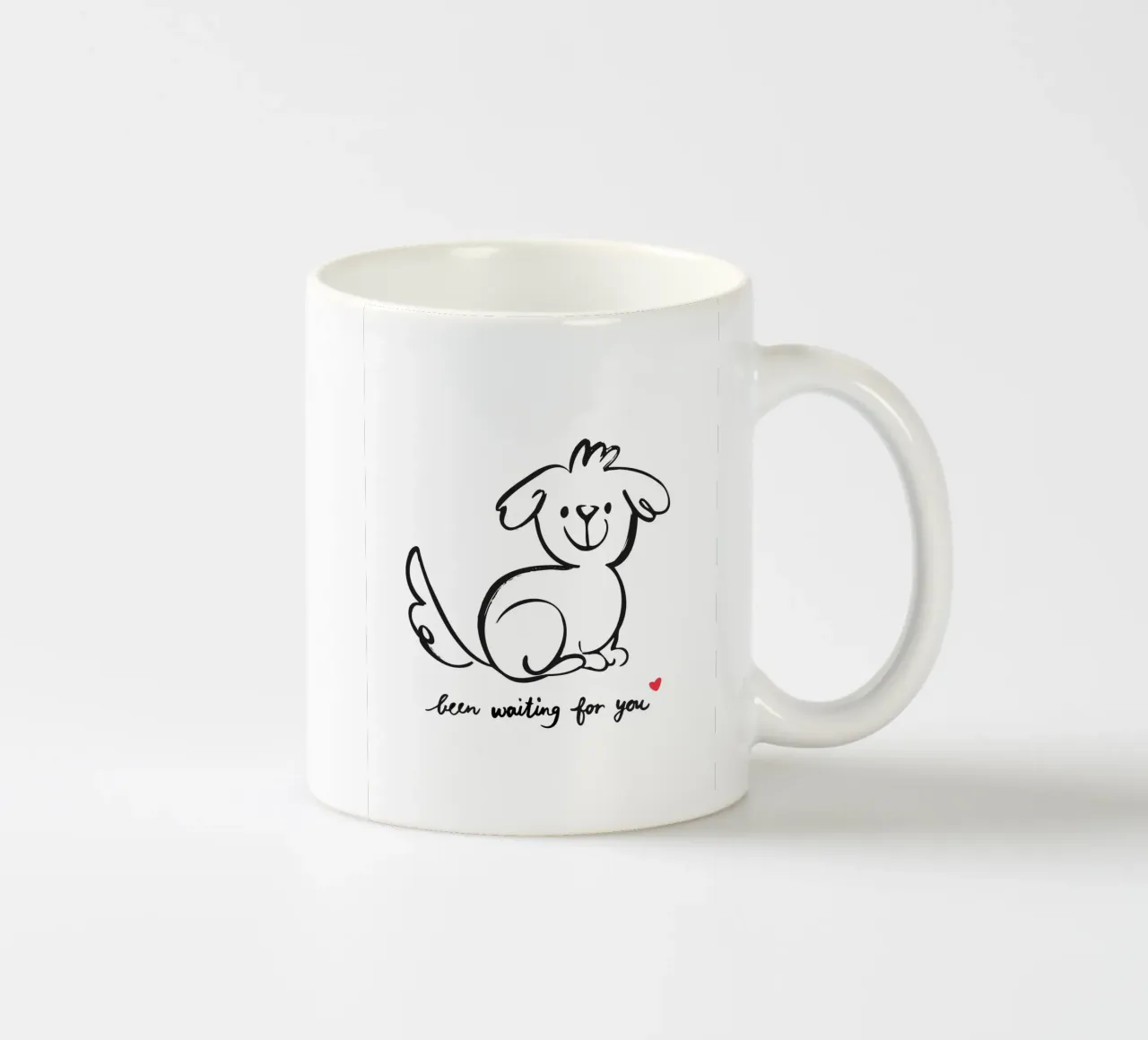 Been waiting for you tazza in ceramica da A Nordic Girl