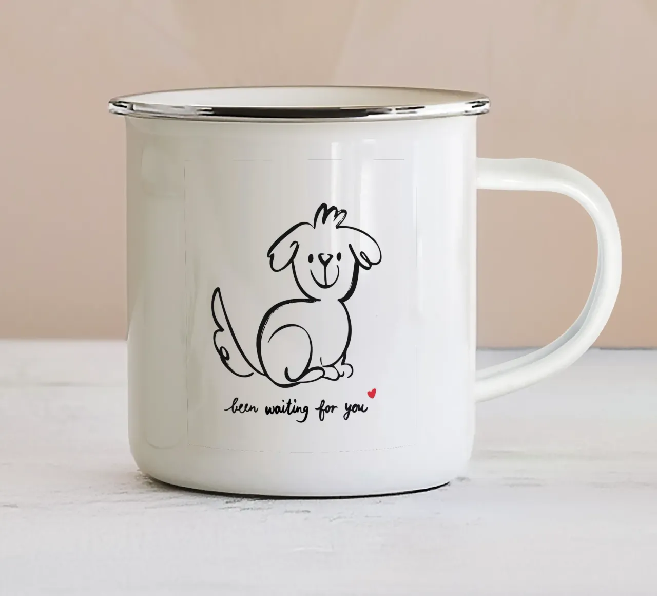 Been waiting for you tazza in smalto da A Nordic Girl
