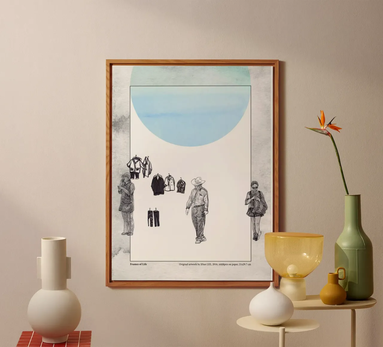 Frames of Life - 2 alluminio dibond da artleejisun