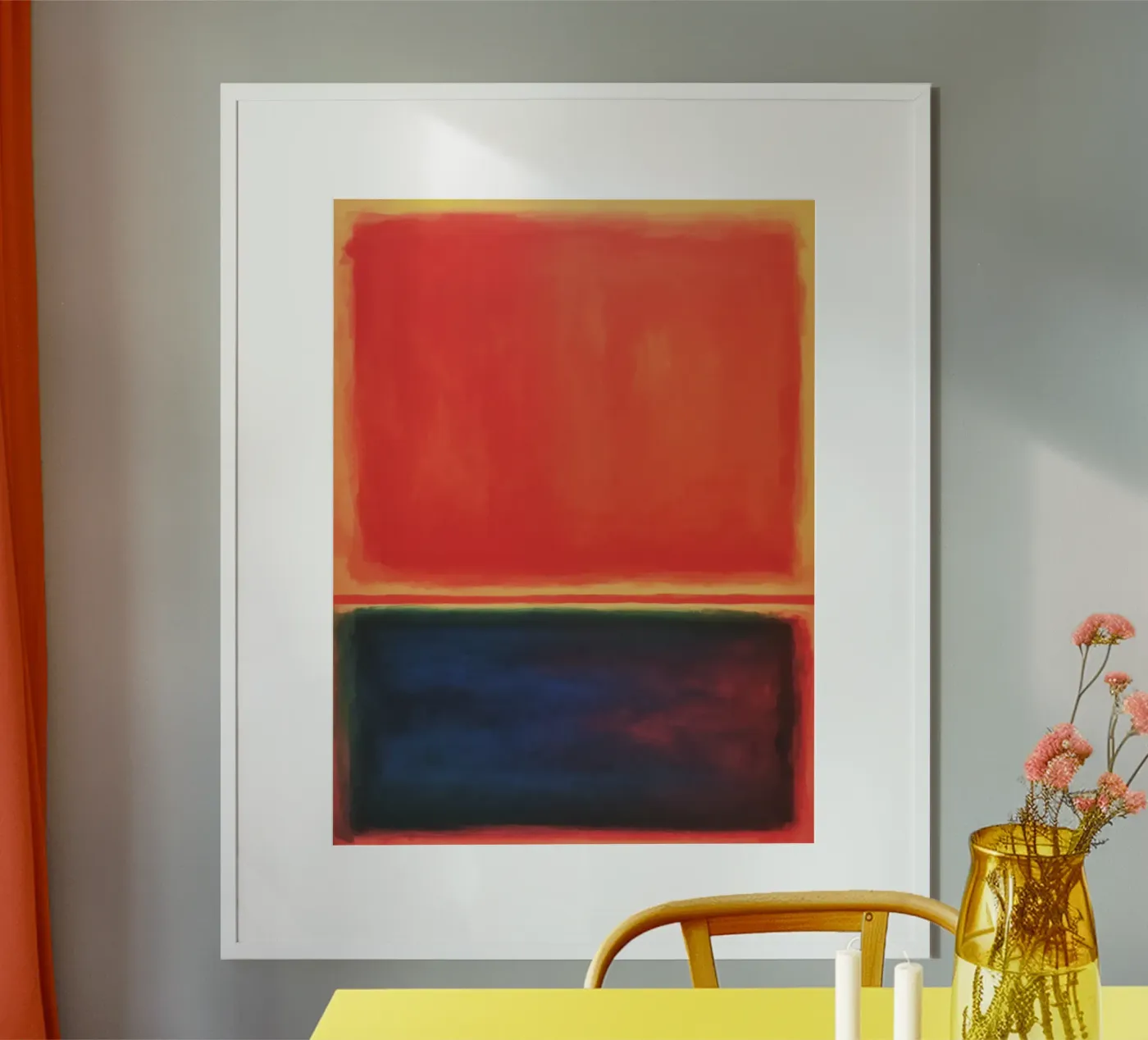 Stile Mark Rothko poster da Merra koch