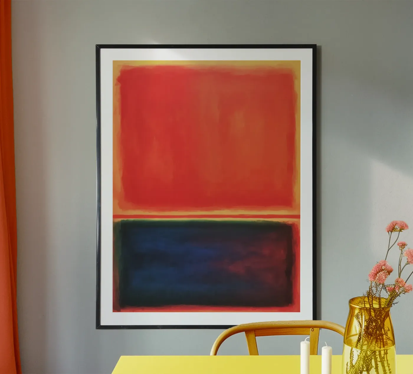 Stile Mark Rothko poster da Merra koch