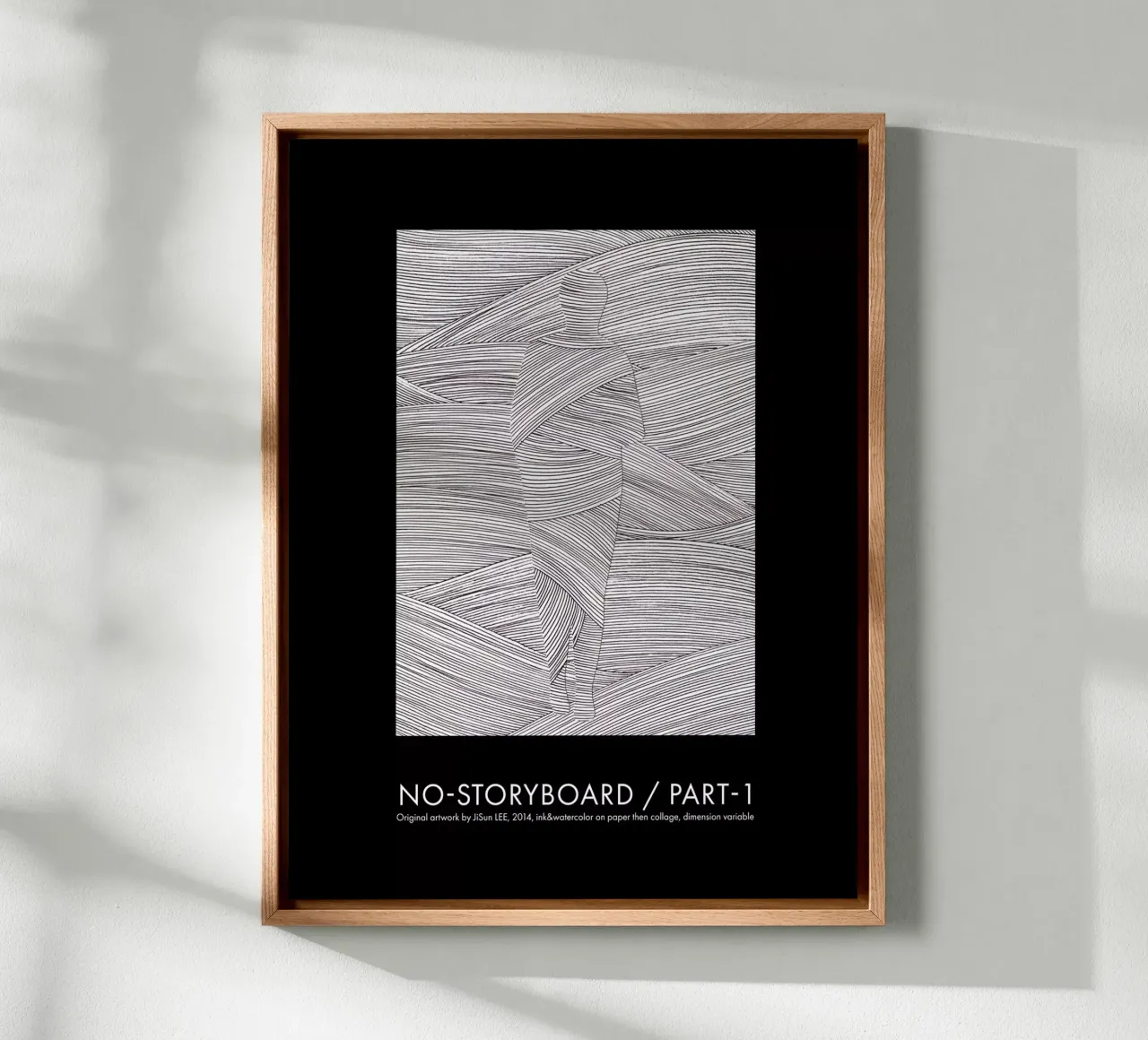 No-Storyboard - 1 canvas with Floater frame by artleejisun