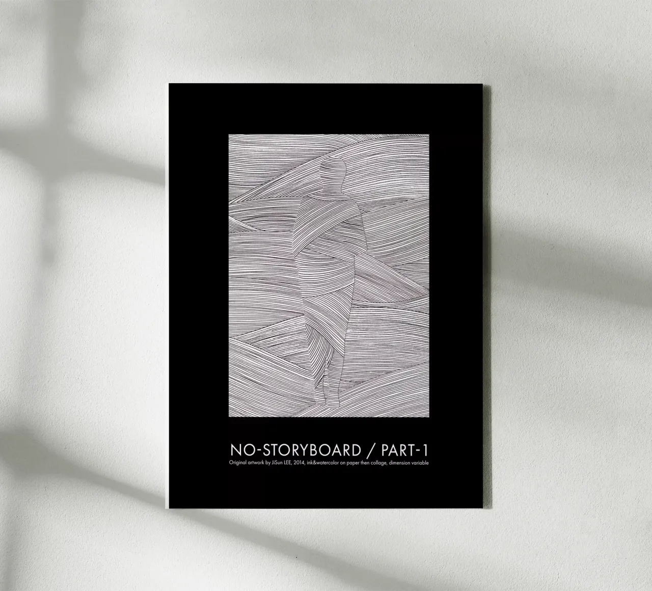 No-Storyboard - 1 canvas with Floater frame by artleejisun