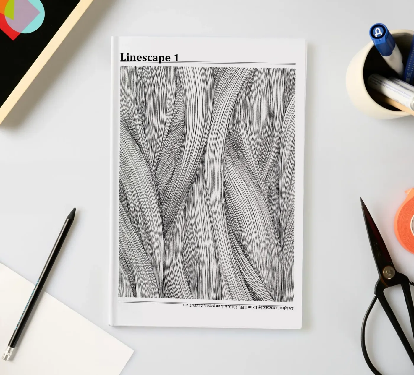 Linescape - 1 notebook by artleejisun