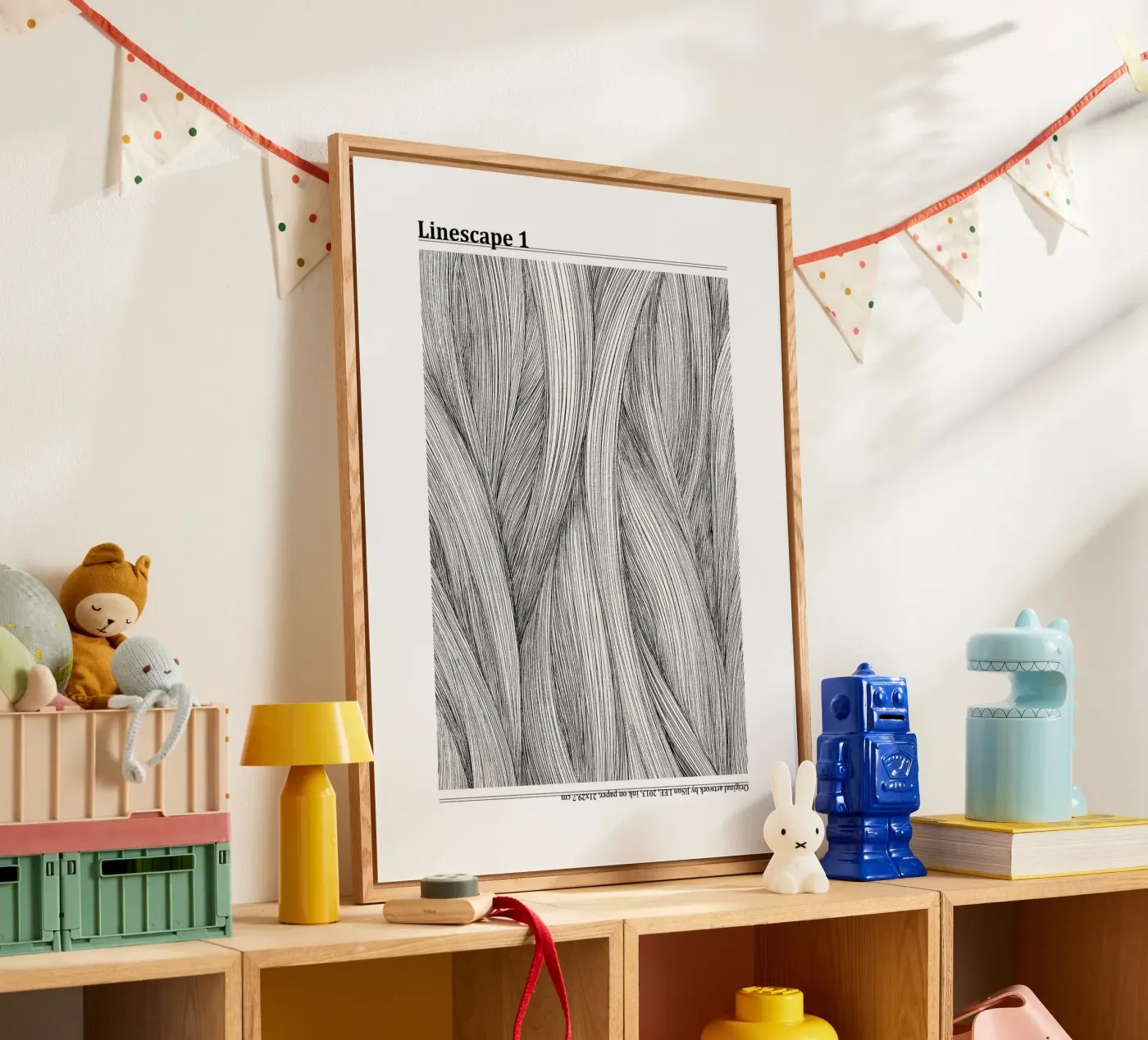 Linescape - 1 plexiglass da artleejisun